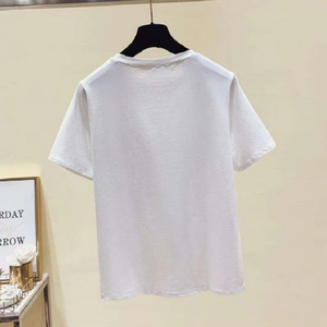 Nouvelle Arrivée T-shirts de Fitness Personnalisés de Haute Qualité pour Femmes Grandes Tailles en Coton/Fibre de Bambou Respirant à Séchage Rapide Épaules Tombantes - Product Image 5