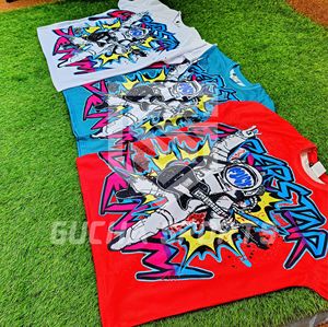 T-shirt imprimé personnalisé Street Wear T-shirt surdimensionné sublimé aux épaules tombantes T-shirt personnalisé de haute qualité imprimé été printemps - Product Image 6