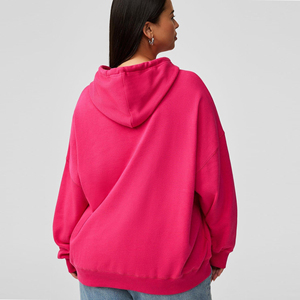 Rhinestone Work Custom Women Pullover <b>Long</b> <b>Sweatshirt</b> Cotton Fleece Women Sweater Pullover Oversize Hoodies Shirt For Women - Product Image 4