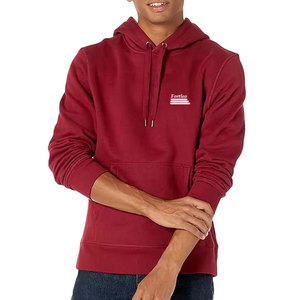 Nouveauté en promotion : Sweats à capuche en polaire unie pour homme, 100 % coton respirant, écologiques, style unique - Product Image 2