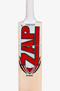 ZAP Glider Cricket Bat Tamaño 5 Cachemira Sauce Madera Pelota dura Bateo Deportes Bate - Product Image 3