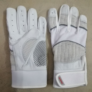 Aegis OEM Baseball Batting Gloves Leather Durable Anti-Slip Flexible <b>Hook</b> Loop Closure Lightweight Breathable Left Hand Adult - Product Image 5