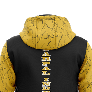 เสื้อฮู้ดดี้ผู้ชายแบบสวมหัว พิมพ์ลายดิจิทัล ปักโลโก้ด้านหน้า ดีไซน์ทันสมัย ผ้าโพลีเอสเตอร์/คอตตอนฟลีซ ทรงปกติ สำหรับฤดูหนาว - Product Image 5