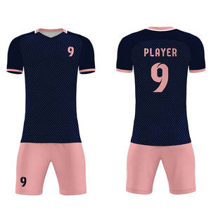Ensemble d'uniformes de football de haute qualité, tissu 100% polyester, design sublimé, uniforme de football - Product Image 1