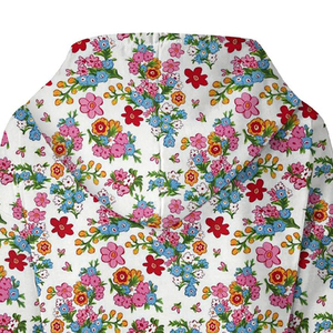 Vente en gros de sweats à capuche d'hiver à sublimation intégrale pour femmes, sweats à capuche personnalisés avec logo 3D sur le devant, 100% polyester - Product Image 5