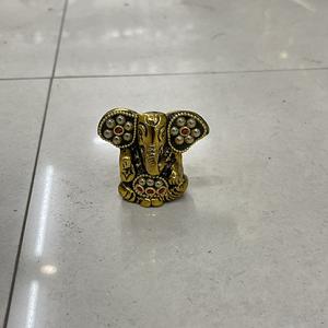 งานฝีมือขนาดเล็กชุบทองหินทำงานพระพิฆเนศ,ของตกแต่งแผงหน้ารถพระพิฆเนศสำหรับตกแต่งบ้านของขวัญตอบแทน - Product Image 3