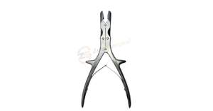 Instrumento Ortopédico de la mejor calidad, 23 cm, Stille-Luer Bone Rongeur, doble acción, recto, alemán, acero inoxidable, potencia Manual - Product Image 2