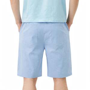 Pantalones Cortos de Verano para Hombre al por Mayor, Estilo Vintage, con Cordón, Tejidos, de Cintura Media, Transpirables, Ecológicos, de Seda Helada, Antiarrugas y de Secado Rápido - Product Image 6