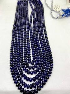 Perlas Cabujón de Espinela 100% Natural de Alta Calidad, Tratadas Térmicamente, Corte Cojín de 3-6mm, Azul Real, para Hacer Collares, Precio Razonable - Product Image 2