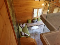 Chalet/chalet en bois de pin Angara, 2 chambres à coucher