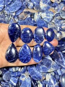 Cabochons en Sodalite Naturelle, Pierres Semi-Précieuses Lisses de Qualité AAA pour la Fabrication de Bijoux Faits Main - Product Image 5