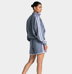 Customizate Women's Sports Sweat Loose Clothes Windproof Polyester Cotton Solid Full Sleeve Warm All-match Casual Outdoor Top - Product Image 2