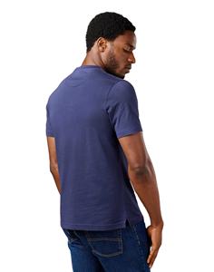 Camiseta azul básica para hombre, Camiseta de algodón con ajuste diario para hombre, Camiseta ajustada de algodón ecológico para hombre - Product Image 3