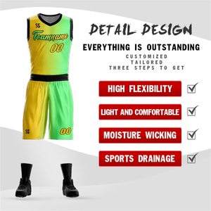 Custom Basketball Uniform Men Women Kids Breathable Mesh Polyester Sublimation Reversible Jersey Shorts Sportswear Set - Product Image 2