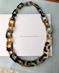 Hot Design Natural Buffalo Horn <b>Bracelet</b>/<b>Bangles</b> Luxury/Classic Style with Quartz Main Stone for Unisex Wedding Party Use-FWE - Product Image 4