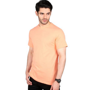 T-shirt Homme Slim Fit Col Rond Manches Courtes Décontracté Personnalisé Vente en Gros Maillot Jersey Vêtement Quotidien Fabricant Fournisseur OEM Basique - Product Image 3
