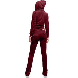Conjunto Deportivo de Dos Piezas Personalizado para Mujer, Traje de Yoga y Gimnasio, Ropa Deportiva de Poliéster y Elastano, OEM ODM - Product Image 4