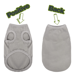 Comfortable Pet Apparel Blank Solid Color Dog <b>T</b>-Shirt High Quality Cotton Puppy Clothes Light Weight <b>Cat</b> Vest Pet Garments - Product Image 2