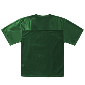 เสื้อฟุตบอลตาข่ายแขนสั้นคอวีสำหรับผู้ชายระบายอากาศได้ดีทรงปกติ - Product Image 5