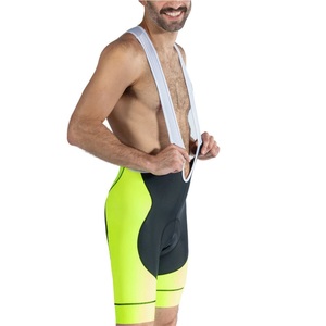 Men's Cycling <b>Bib</b> Shorts Padded Compression Breathable Spandex Polyester 240g Custom Logo MTB BMX <b>Training</b> Cycling Shorts - Product Image 6