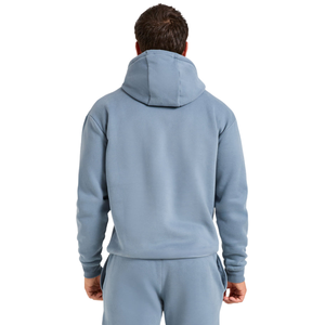 Sudadera con capucha para hombre, personalizada, informal, de manga larga, con cordón ajustable, bolsillo canguro, estilo urbano, de forro polar, al por mayor - Product Image 2