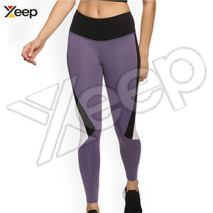 Leggings de fitness pour femmes les plus populaires, coupe ajustée, taille élastique, couleur unie, respirants, séchage rapide, service OEM marque privée - Product Image 5