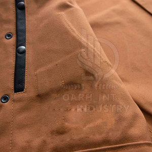Gilet en cuir premium pour homme, en cuir de vachette véritable, boutonné, décontracté, pour le travail en extérieur, respirant, hiver, service OEM, mode quotidienne - Product Image 5