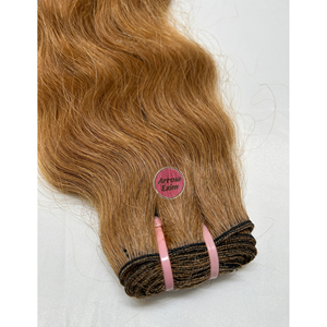 Extensiones de Cabello Humano Virgen Remy de Primera Calidad Arrow Exim, Color Rubio Miel Indio, 100 Gramos, Doble Trama a Máquina - Product Image 6