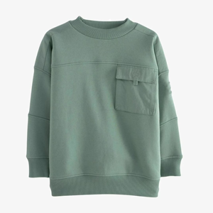 เสื้อสเวตเชิ้ตคอกลมโอเวอร์ไซส์ สีพื้น ผ้าถักนิตติ้ง คอตตอน ยูนิเซ็กส์ สไตล์ลำลอง ใส่ได้ทุกโอกาส แขนยาวทรงปกติ เหมาะสำหรับฤดูใบไม้ร่วง - Product Image 5