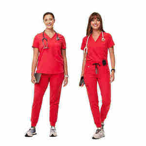 Ensemble de Blouses Médicales Extensibles Premium pour Femmes et Hommes, Uniforme d'Hôpital Respirant, Pantalon Jogger Infirmier, Tenue de Travail pour Médecin 2026 NEXT WAVE - Product Image 4