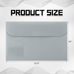 <strong>A4</strong> Plastic Envelope Plastic <strong>Folder</strong> For Document Poly <strong>Folder</strong> With Snap Closure For School And Office Supplies - Product Image 2