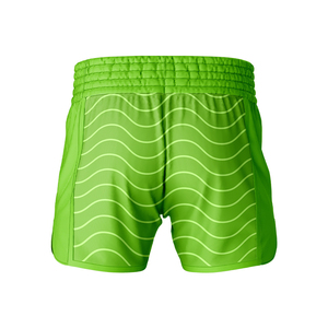 Shorts de kickboxing sublimés en gros pour les clubs d'entraînement et les équipes de combat, avec tissu léger et designs personnalisés - Product Image 5