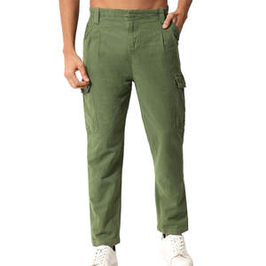 Pantalones Cargo de Alta Calidad para Hombre, Pantalones Cargo de Color Sólido para Hombre, Pantalones Cargo para Hombre en Venta en Línea - Product Image 1