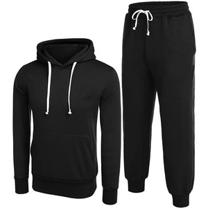 Men Hooded <b>Tracksuit</b> Set <b>Camouflage</b> Print Full Length Sweatshirt Jogger Pants Casual Streetwear Breathable 100% Polyester winter - Product Image 2