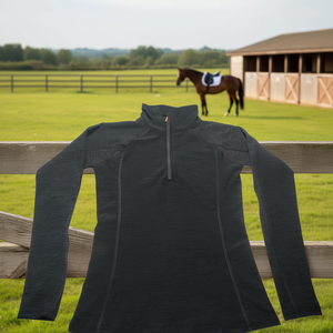 Haut de sport pour femmes, équitation, respirant, écologique, séchage rapide, gym, fitness, sous-vêtement équestre, tissu léger et doux - Product Image 3