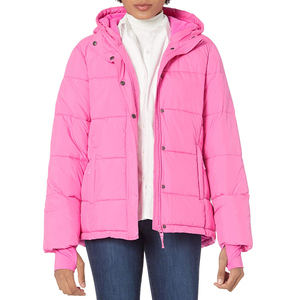 Winter Collection Women <b>Puffer</b> <b>Jacket</b> Wholesale <b>Cheap</b> Price Long Sleeves Breathable Custom Design <b>Puffer</b> <b>Jacket</b> For Ladies - Product Image 1