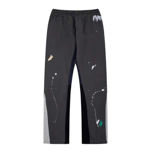 Men's Heavyweight Fleece Sweatpants Jogger <b>Trouser</b> <b>Elastic</b> <b>Waist</b> Drawstring Casual Gym Running Training Fitness Lounge Cotton Bl - Product Image 2