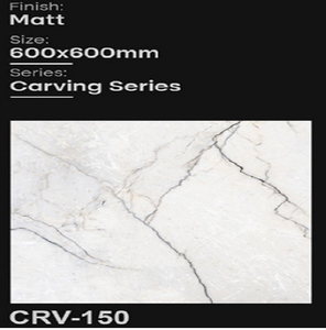 Baldosas de Porcelana Cerámica CLAYTON Premium para Piso, Acabado Mate, 600x600mm, Antideslizantes y Resistentes al Desgaste - Product Image 3