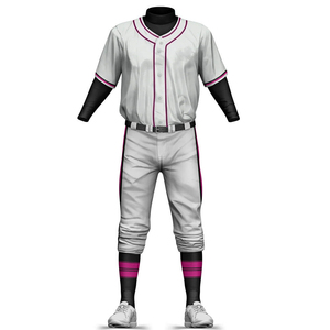 Uniforme de béisbol para equipos juveniles, adultos, escuelas y ligas. Uniforme de béisbol sublimado personalizado para entrenamiento. - Product Image 2