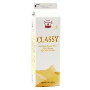 Crème Non Laitière Classy Whip la Plus Vendue, Crème de Garniture Non Laitière 907G pour Boulangerie, Vente Directe Fabricant, Global HALAL OEM/ODM - Product Image 1
