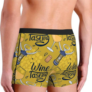 Full Print Sublimation <b>Boxer</b> Briefs Mens Breathable Athletic Underwear OEM Private Label Manufacturer Manufacturer Supplier Bulk - Product Image 2