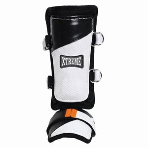 Protège-tibias de baseball rembourrés antidérapants avec sangle de cheville pour entraînement et frappe, pour jeunes et adultes, couleur personnalisable, commande en gros, fournisseur - Product Image 1