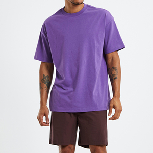 T-shirts oversize pour hommes tendance - 100% coton respirant, couleurs et tailles personnalisables, prix compétitifs - Product Image 1