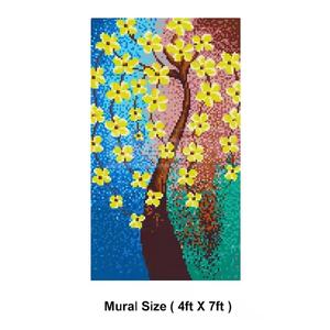 Mosaïque de verre résistante à l'eau pour motifs muraux, idéale pour des points focal spectaculaires dans les projets de rénovation d'hôtels, villas et appartements - Product Image 2