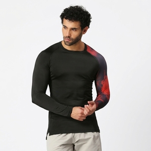 Ropa Deportiva para Hombre, Camiseta de Manga Larga de Compresión para Surf de Secado Rápido, Sublimada, Rashguard para Gimnasio y MMA - Product Image 1