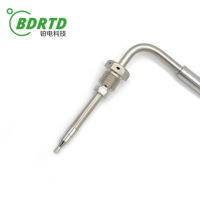 Capteur de température des gaz d'échappement personnalisé Thermocouple Type K M12 M16 NPT1/4 Filetage