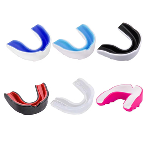 Protège-dents en silicone violet moulé par injection, équipement de protection sportive pour la boxe, adultes unisexe, design léger, couleur unie - Product Image 5