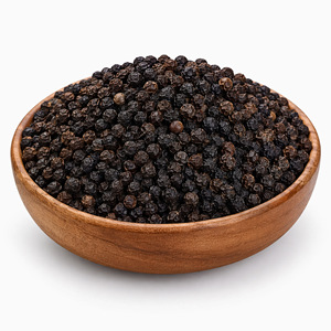 พริกไทยดำเม็ดแห้งคุณภาพส่งออกมาตรฐาน 500-550 GL เมล็ดพริกไทยดำแห้งธรรมชาติ พรีเมียม พร้อมสารไพเพอรีน - Product Image 1