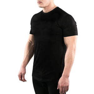 Camiseta Deportiva de Poliéster de Secado Rápido con Logotipo Personalizado para Correr, Hacer Ejercicio, Gimnasio, Deporte, Camiseta Deportiva para Hombre, Camisetas para Hombre - Product Image 5