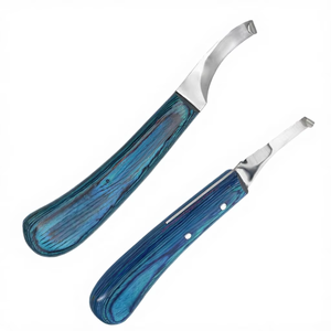 Juego de 2 Cuchillas de Doble Filo de Acero Inoxidable para Pezuñas, Instrumentos Quirúrgicos Veterinarios, Recortador de Pezuñas LR-777 con Certificación CE SIGAL - Product Image 4